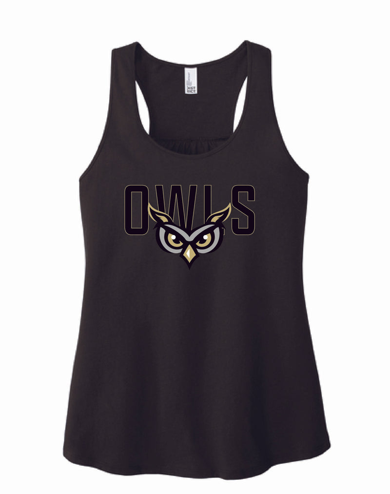Midwest Owls 2025 Ladies Racerback Tank Top