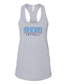 Chaos Softball Ladies Racerback Tank