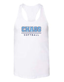 Chaos Softball Ladies Racerback Tank