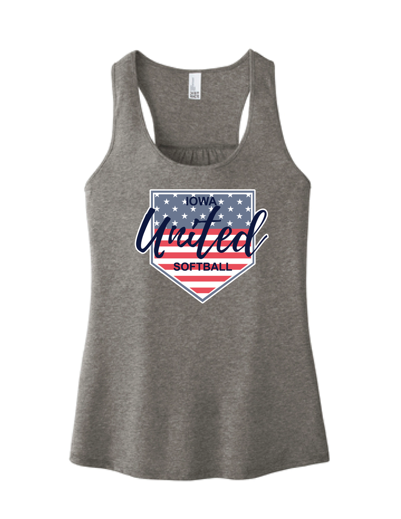 Iowa United Softball Racerback Tank