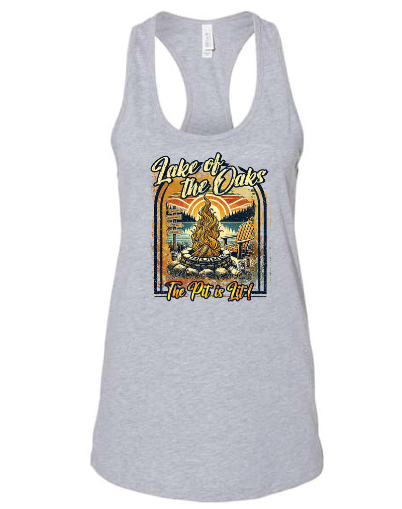 Lake of the Oaks 2025 Racerback Tank