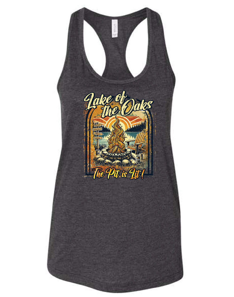 Lake of the Oaks 2025 Racerback Tank