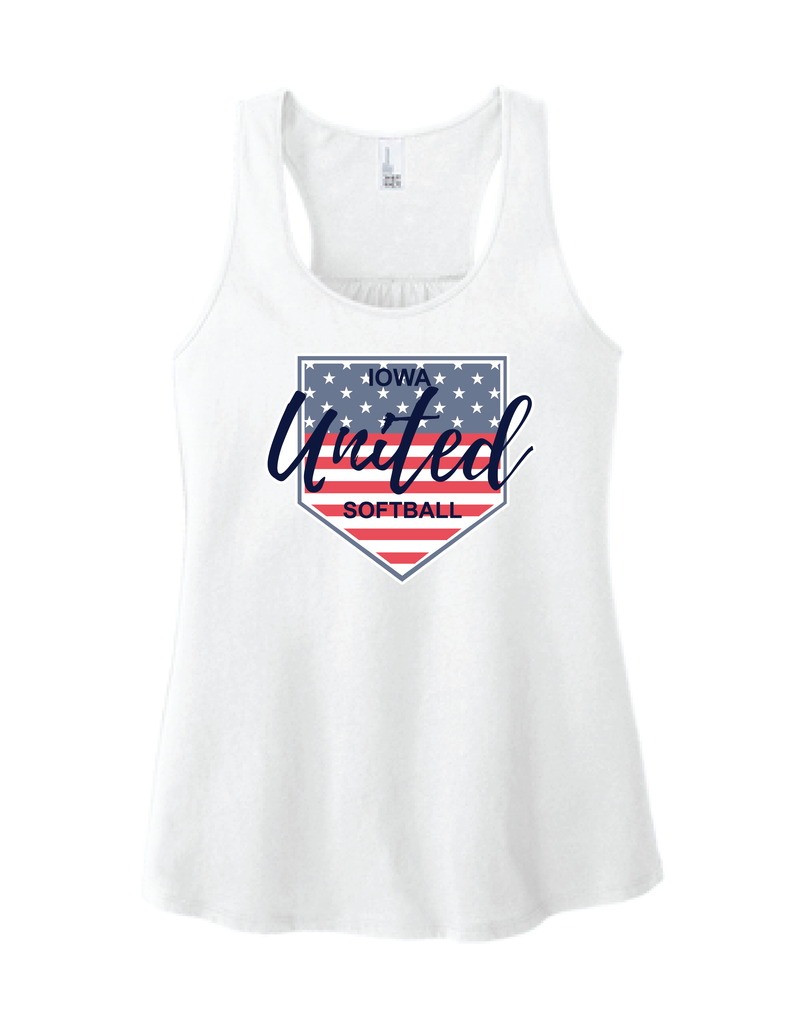 Iowa United Softball Racerback Tank