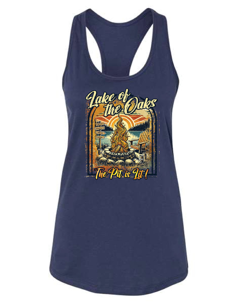 Lake of the Oaks 2025 Racerback Tank