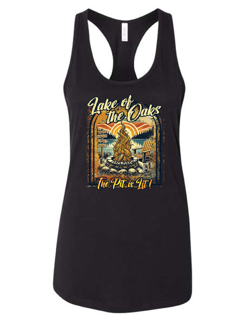 Lake of the Oaks 2025 Racerback Tank