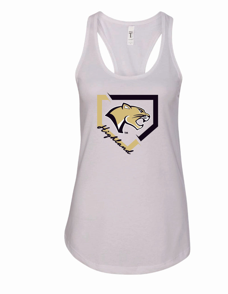 Highland Softball 2025 Racerback Tank Top