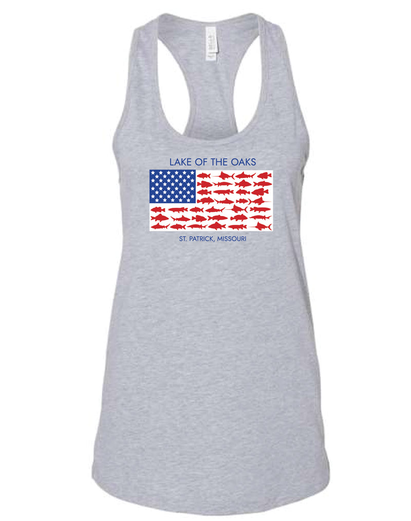 Lake of the Oaks 2025 Racerback Tank