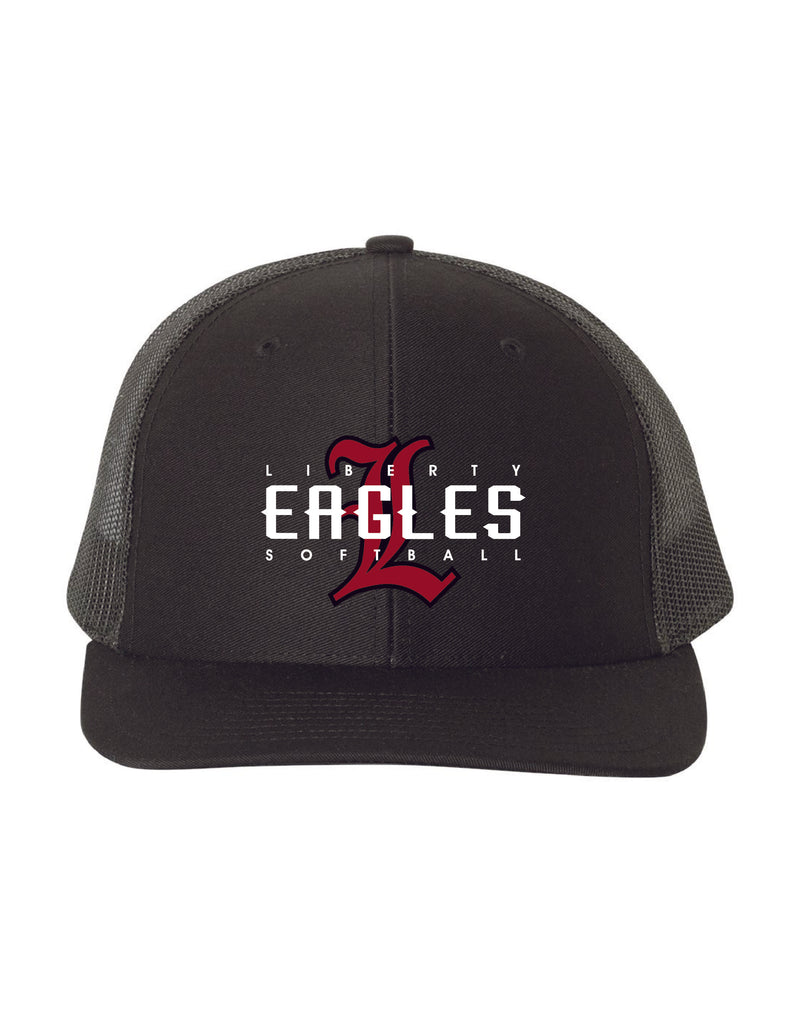 Liberty Softball 2024 Snapback Trucker Hat