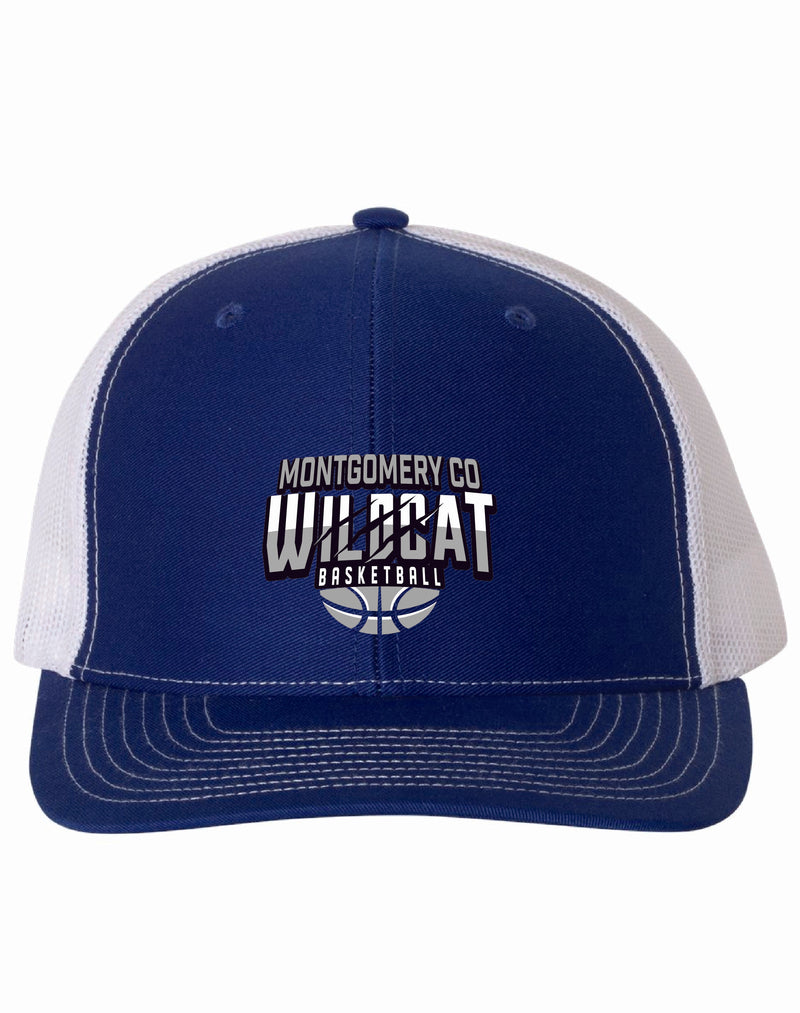 Montgomery County Basketball 2025 Snapback Trucker Hat
