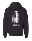 Dannehold Construction Dri Power Hooded Sweatshirt