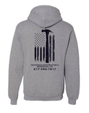 Dannehold Construction Dri Power Hooded Sweatshirt