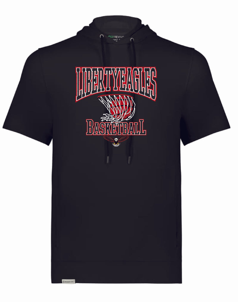 Liberty Basketball 2025 Short Sleeve Hoodie