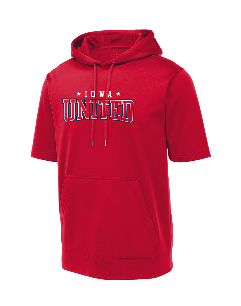 Iowa United Softball Short Sleeve Hoodie