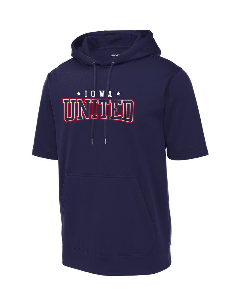 Iowa United Softball Short Sleeve Hoodie