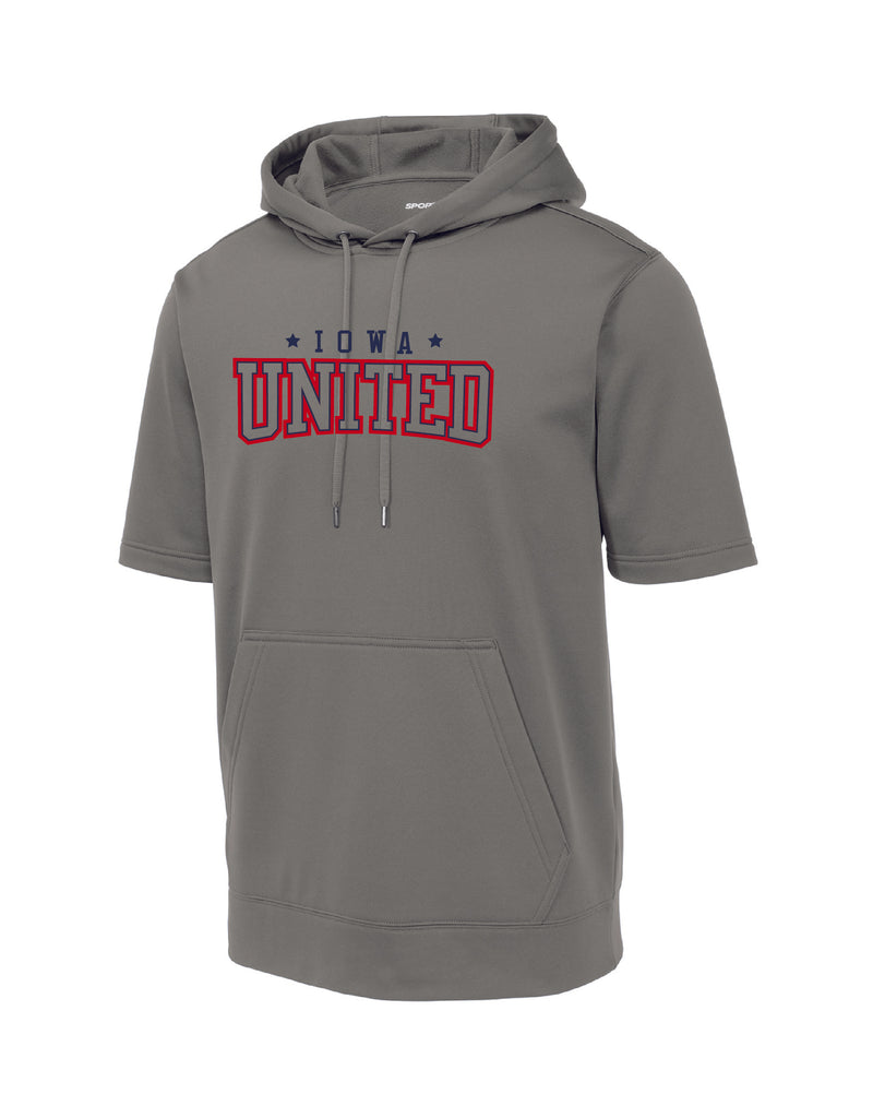 Iowa United Softball Short Sleeve Hoodie