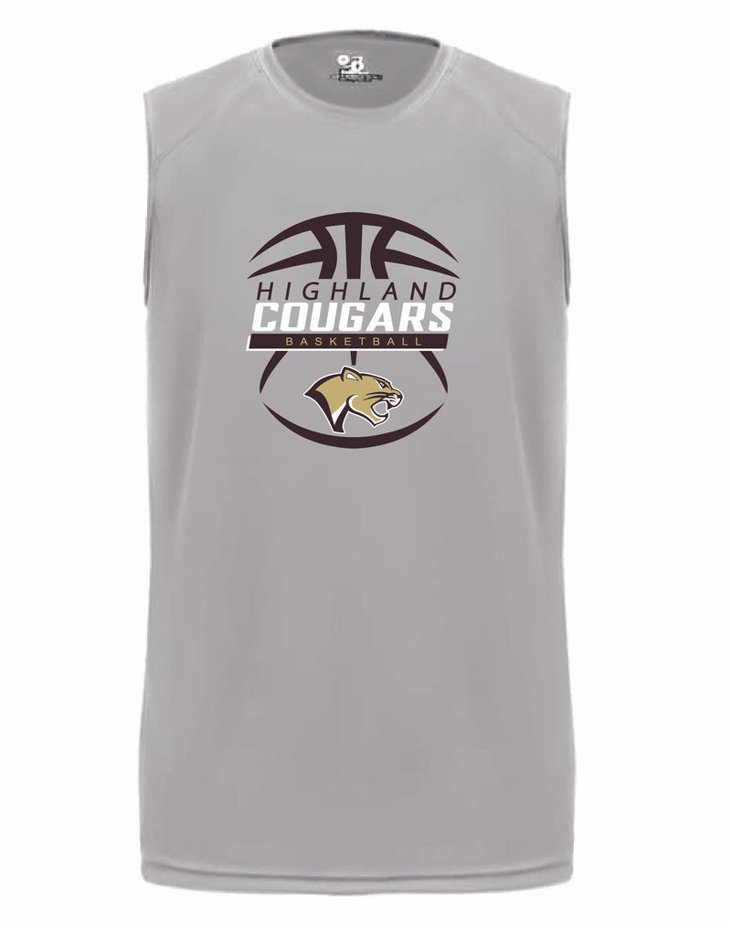 Highland Boys Basketball 2025 Sleeveless T-Shirt
