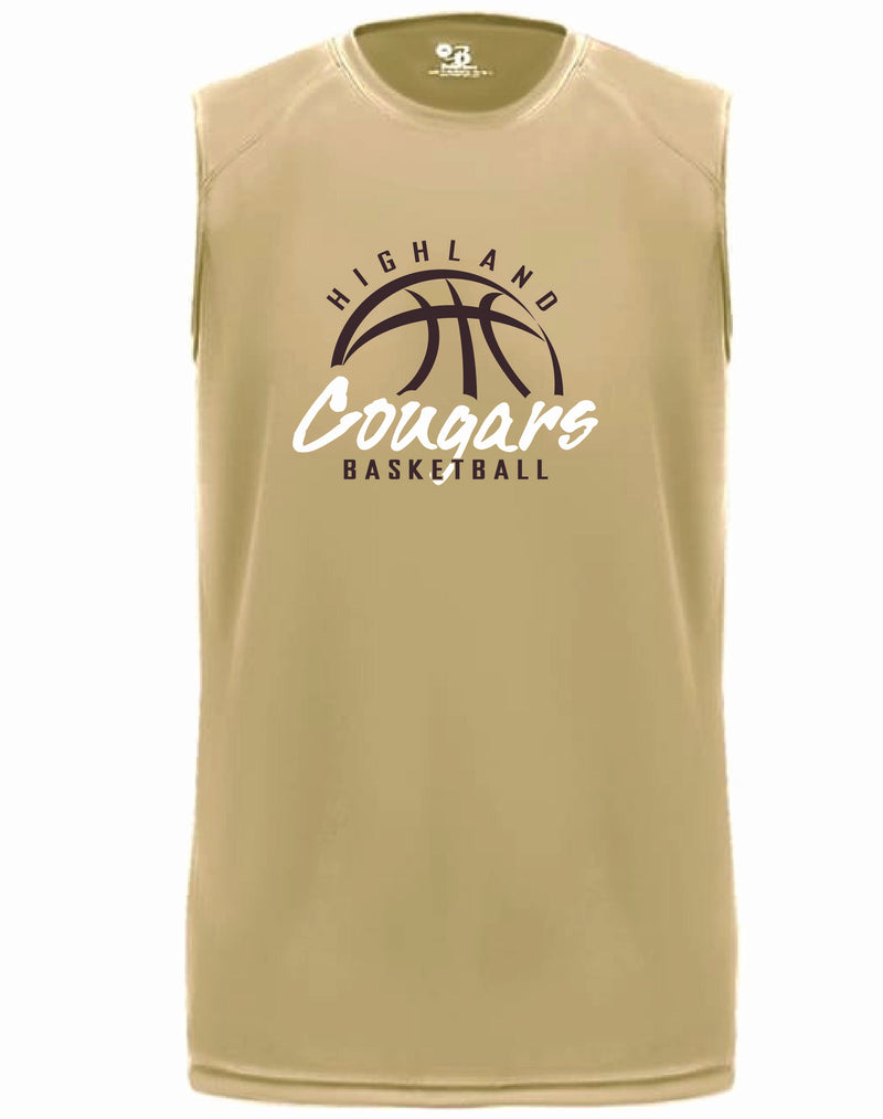 Highland Boys Basketball 2025 Sleeveless T-Shirt