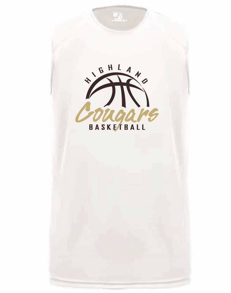 Highland Boys Basketball 2025 Sleeveless T-Shirt