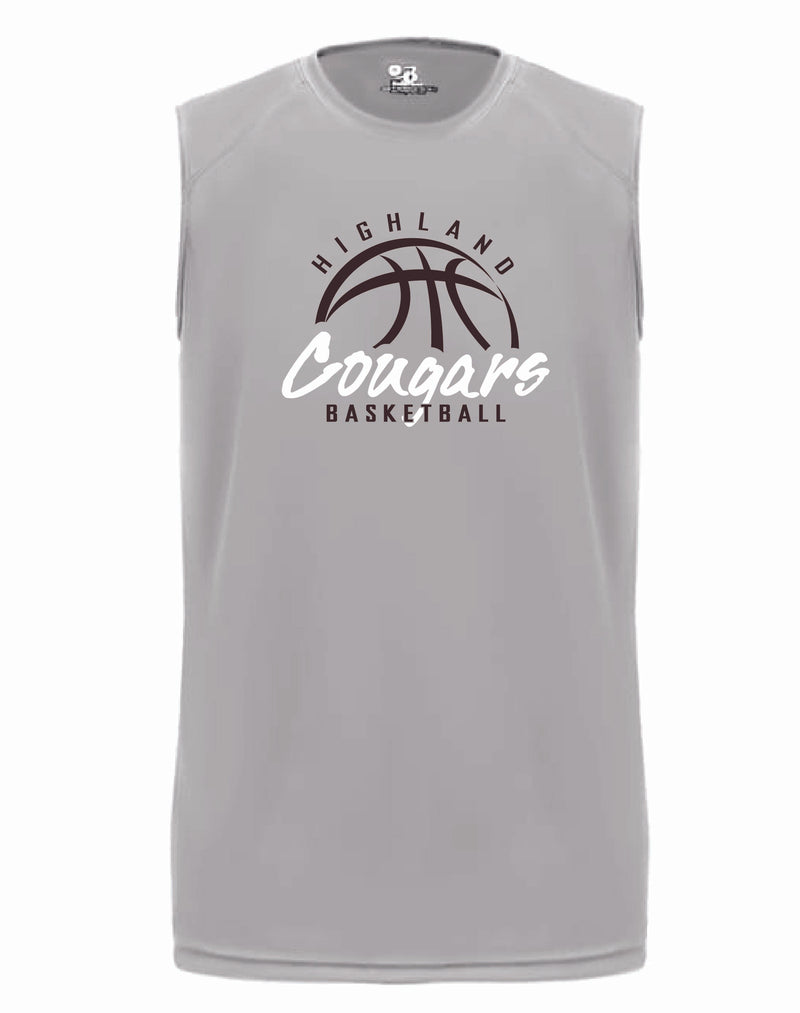 Highland Boys Basketball 2025 Sleeveless T-Shirt
