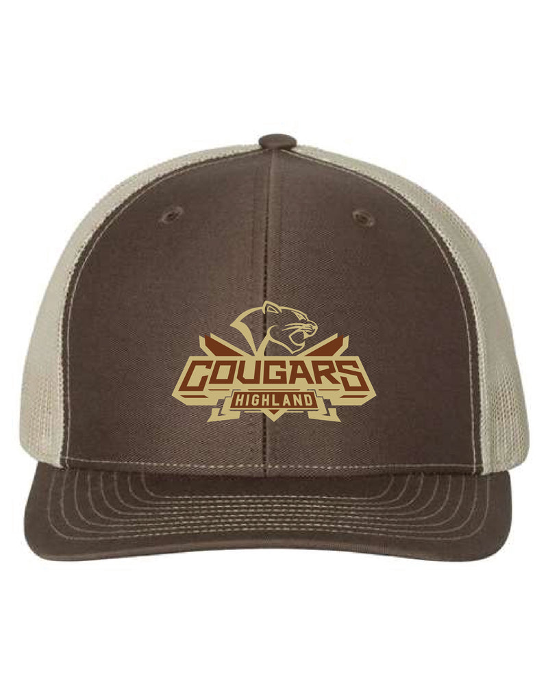 Highland Football 2025 Snapback Trucker Hat