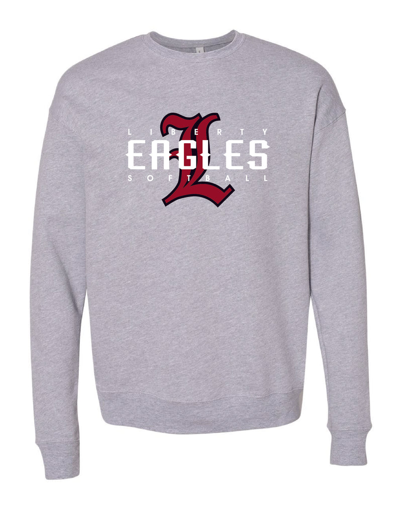 Liberty Softball 2024 Softstyle Crewneck Sweatshirt