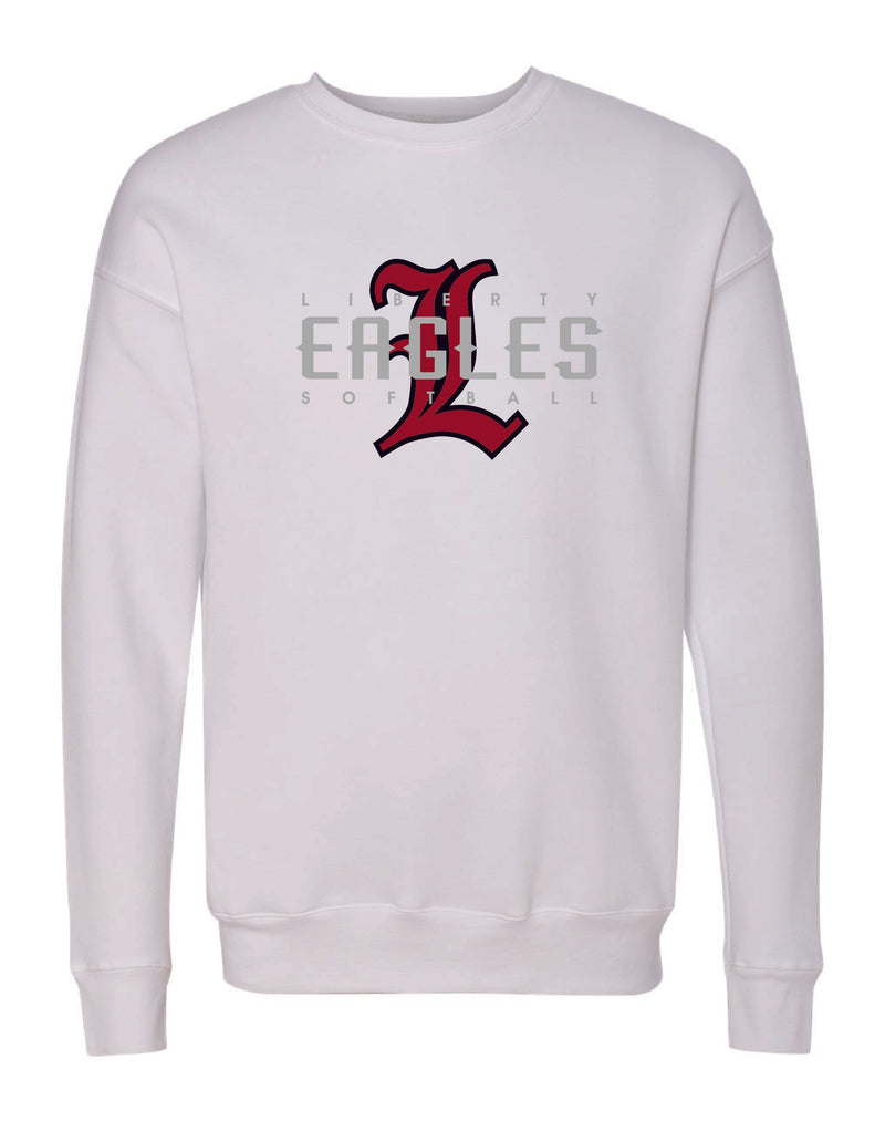 Liberty Softball 2024 Softstyle Crewneck Sweatshirt