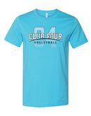 Club Four Volleyball 2026 Softstyle T-Shirt