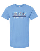 Chaos Softball Softstyle Tee