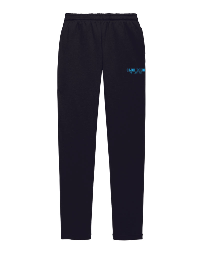 Club Four Volleyball Open Bottom Sweatpants