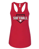 Liberty Softball 2025 Ladies Racerback Tank Top
