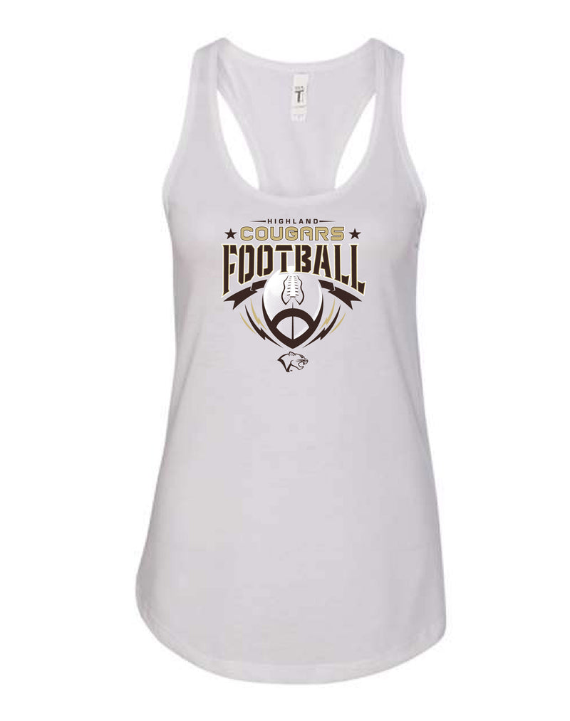 Highland Football 2025 Racerback Tank Top