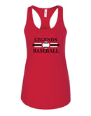 12U Legends Baseball 2024 Ladies Tank Top