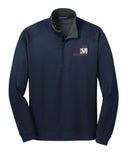 Bank of Monticello Vertical Texture 1/4-Zip Pullover