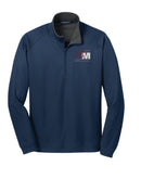 Bank of Monticello Vertical Texture 1/4-Zip Pullover