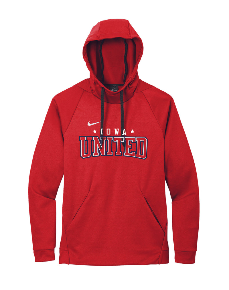 Iowa United Softball Nike Therma-FIT Fleece Hoodie