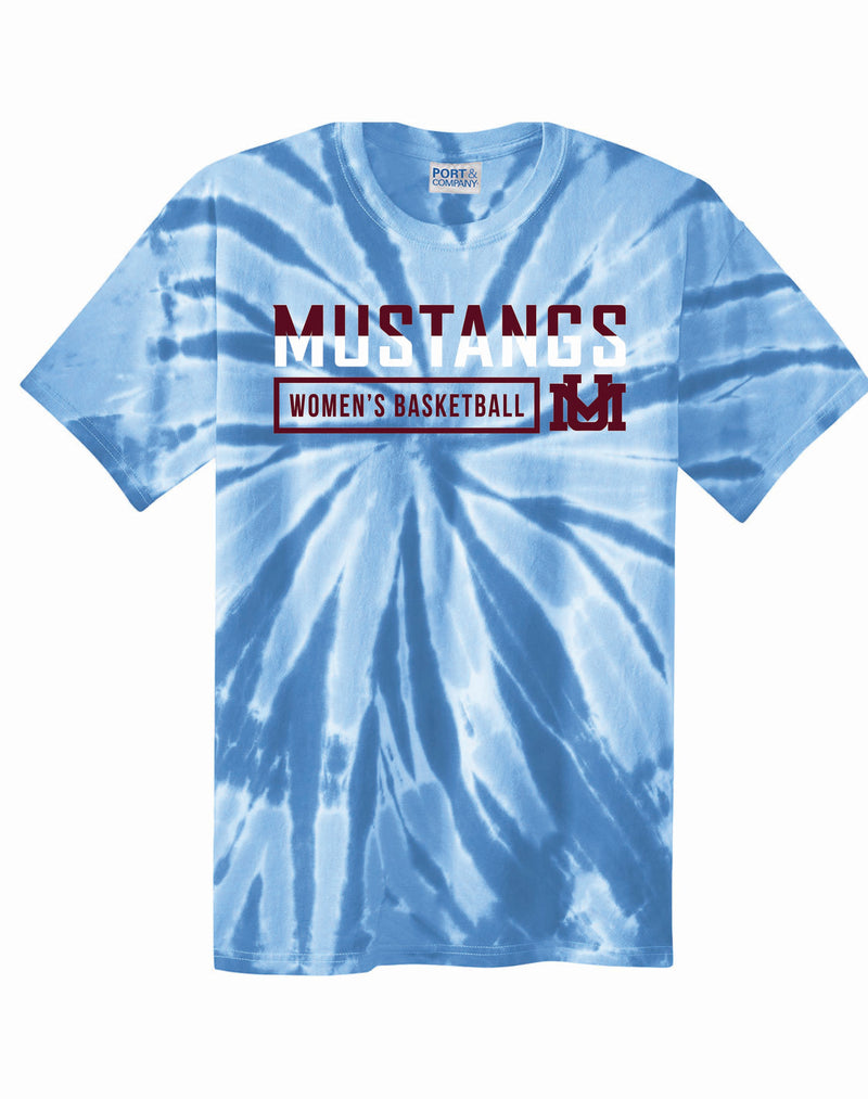 Unity Girls Basketball Tie dye tee