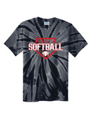 Liberty Softball 2025 Tie Dye T-Shirt