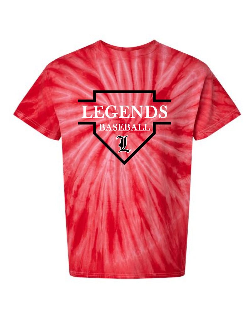 11U Legends Baseball 2024 Tie Dye T-Shirt