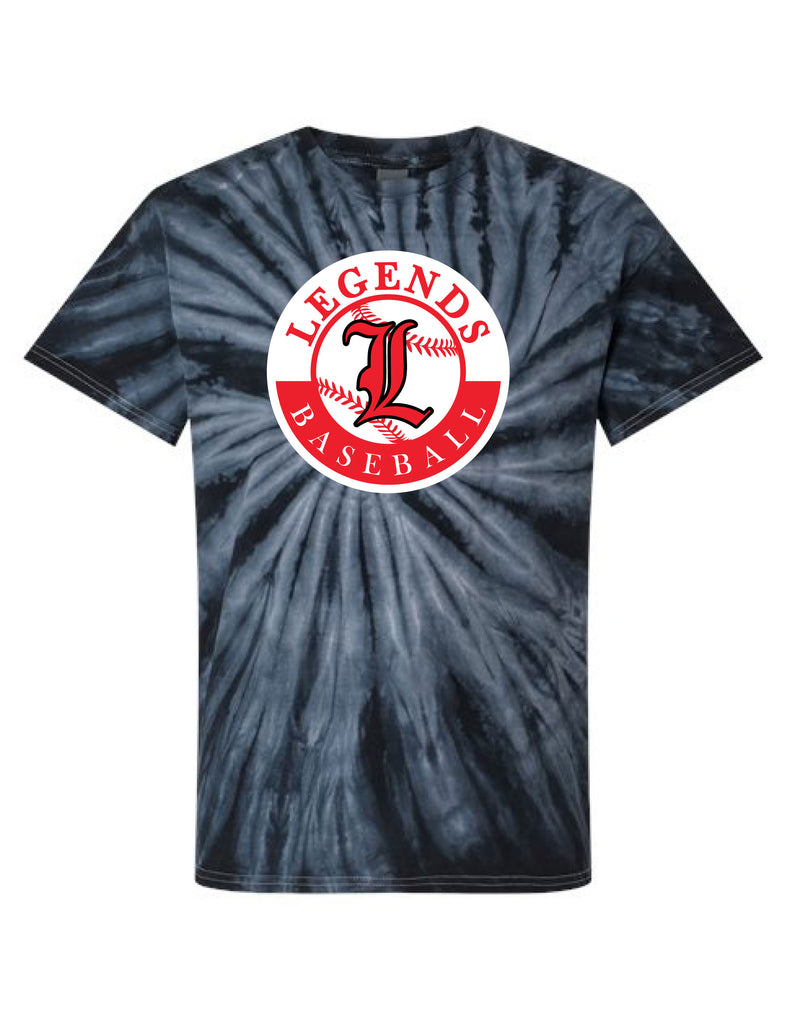 12U Legends Baseball 2024 Tie Dye T-Shirt