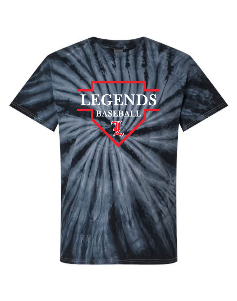 11U Legends Baseball 2024 Tie Dye T-Shirt