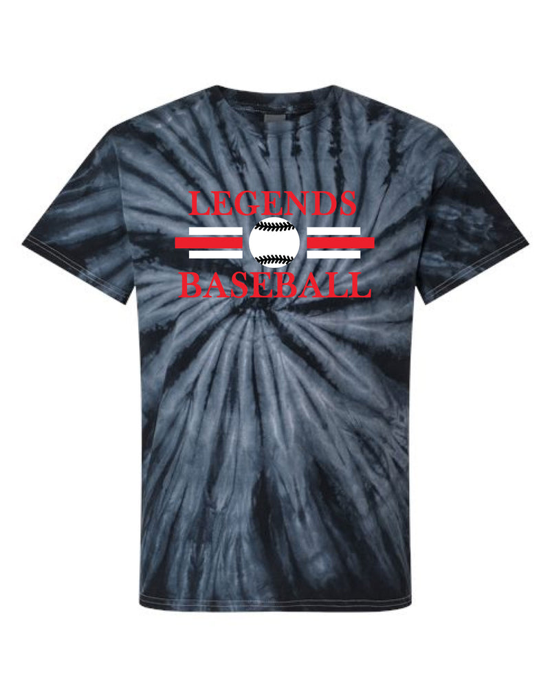 11U Legends Baseball 2024 Tie Dye T-Shirt