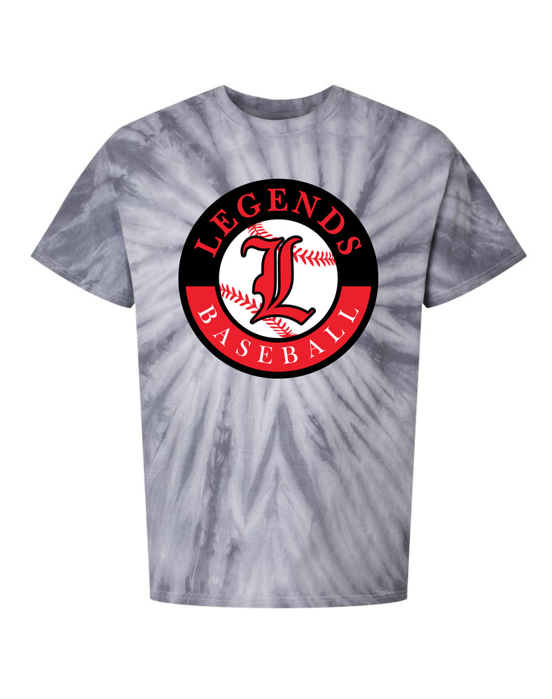 12U Legends Baseball 2024 Tie Dye T-Shirt