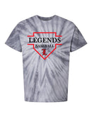 12U Legends Baseball 2024 Tie Dye T-Shirt