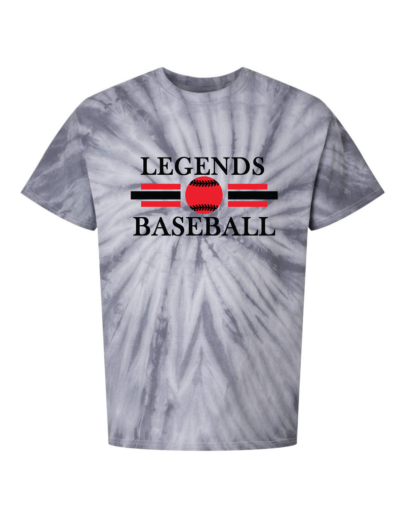 11U Legends Baseball 2024 Tie Dye T-Shirt