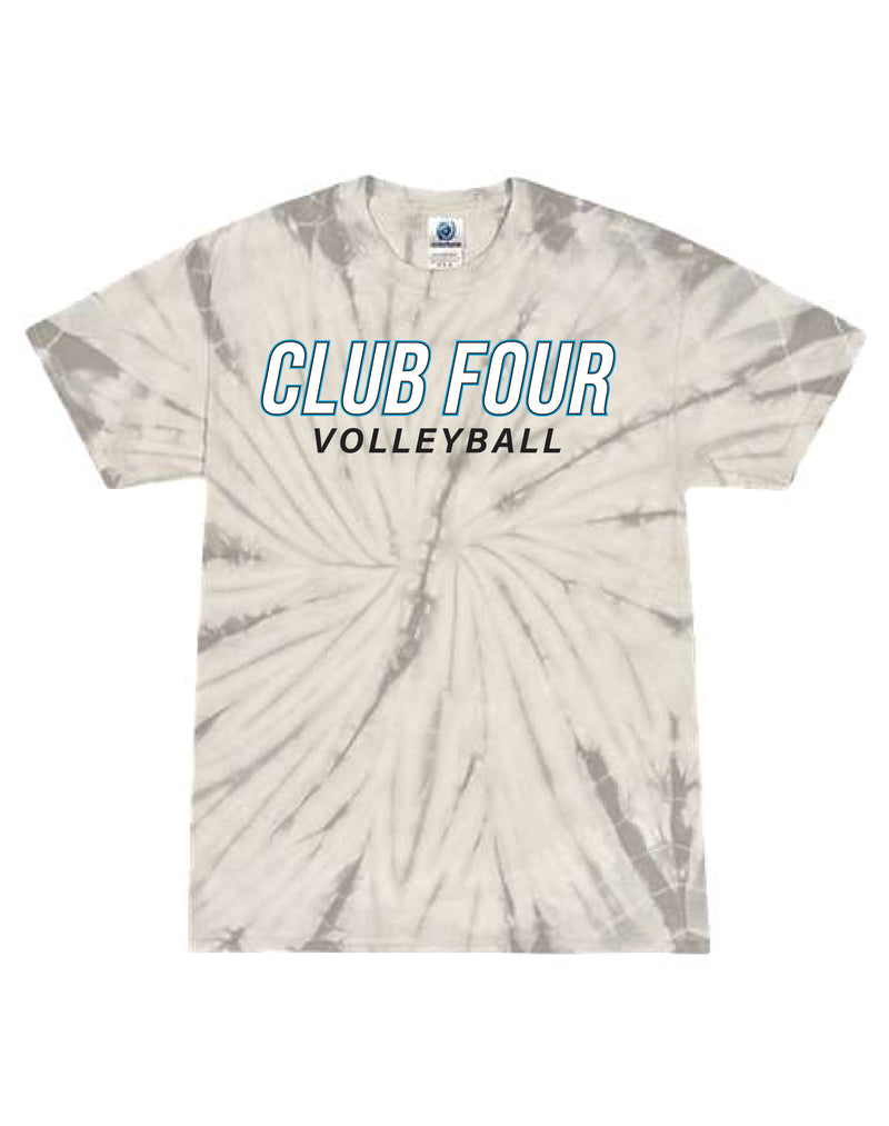Club Four Volleyball 2026 Tie Dye T-Shirt