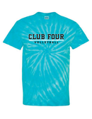 Club Four Volleyball Tie Dye T-Shirt