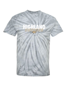 Highland Cougars Tie-Dyed T-Shirt