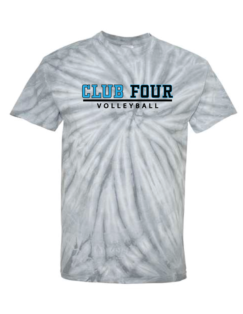 Club Four Volleyball Tie Dye T-Shirt