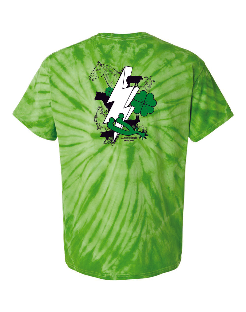 Silver Spurs 4H Tie Dye T-Shirt