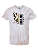Highland Cougars Tie-Dyed T-Shirt